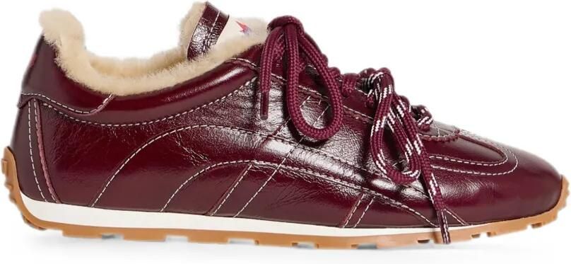 DSQUARED2 DC-642 sneakers met contrasterend stiksel Rood