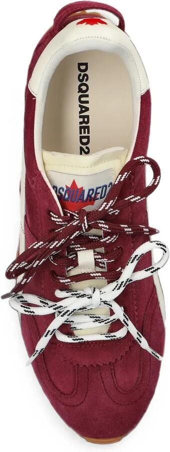 DSQUARED2 DC-642 sneakers met vlakken Rood - Foto 5