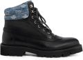 DSQUARED2 Enkellaarzen met D2-monogram Zwart - Zwart