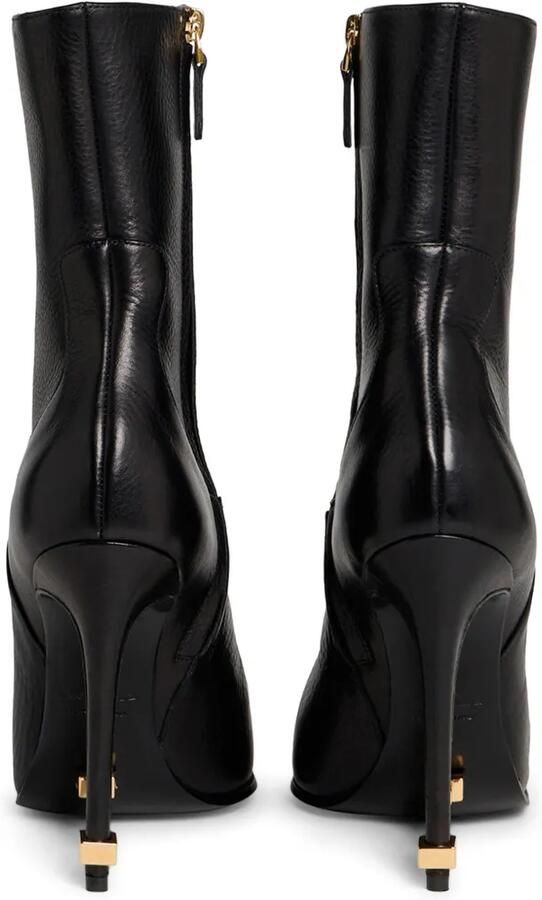DSQUARED2 Enkellaarzen met metalen detail Zwart - Foto 5