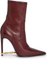 DSQUARED2 Enkellaarzen met metalen staafje Rood - Rood