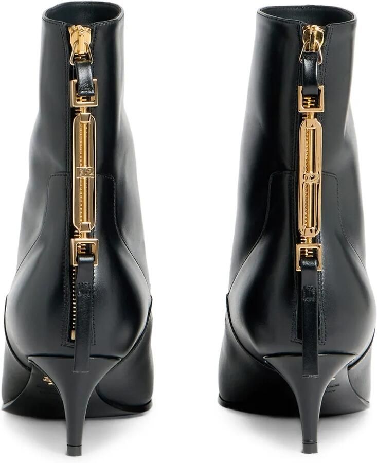 DSQUARED2 Enkellaarzen met metalen staafje Zwart - Foto 2