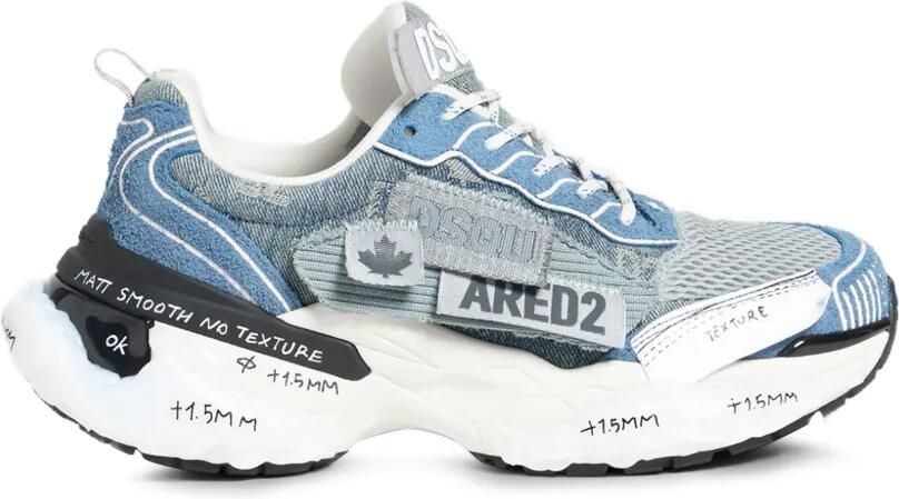 DSQUARED2 Faster sneakers Blauw
