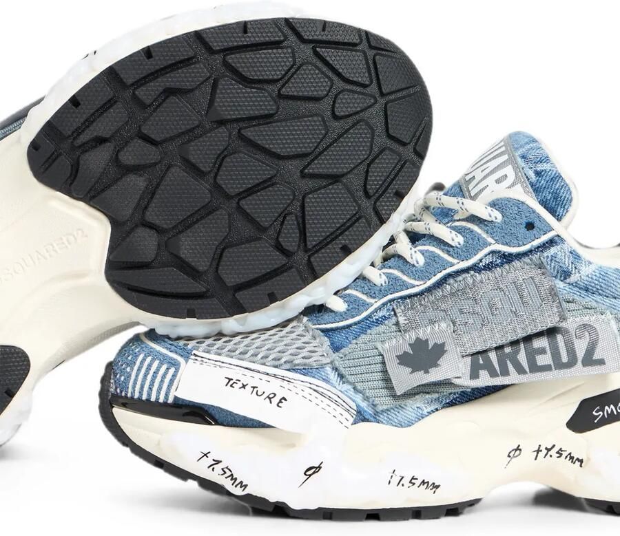 DSQUARED2 Faster sneakers Blauw - Foto 2