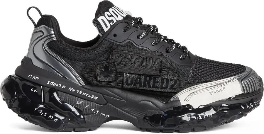 DSQUARED2 Faster sneakers Zwart