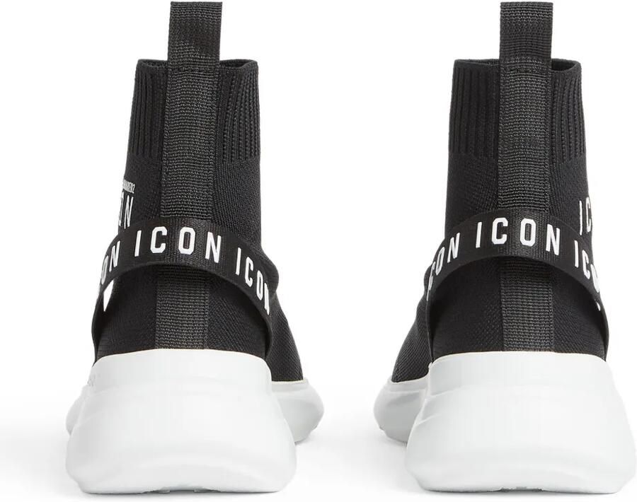 DSQUARED2 Fly soksneakers Zwart - Foto 3