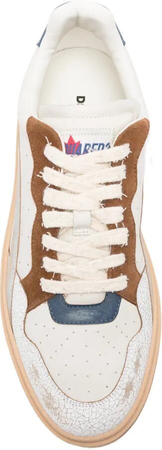 DSQUARED2 Gerafelde sneakers Wit - Foto 4