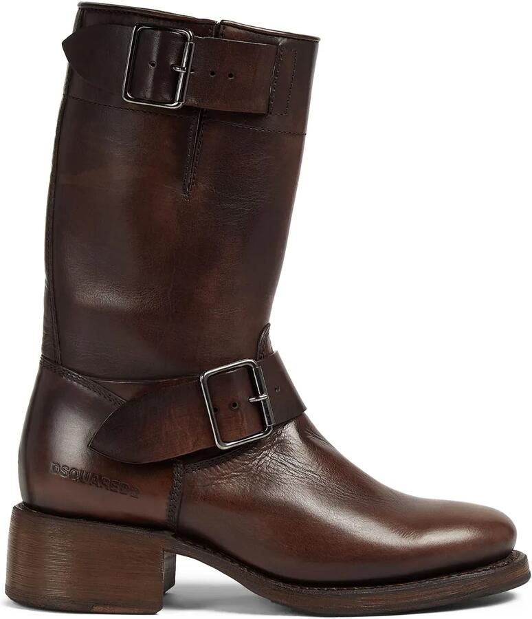 DSQUARED2 Harley bikerlaarzen Bruin