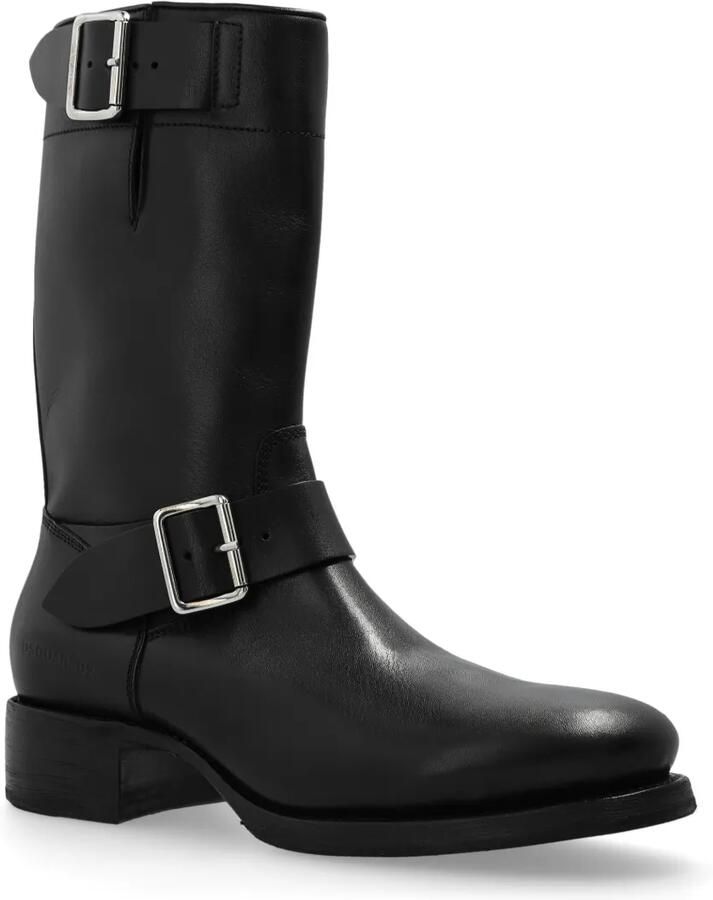 DSQUARED2 Harley bikerlaarzen Zwart - Foto 3