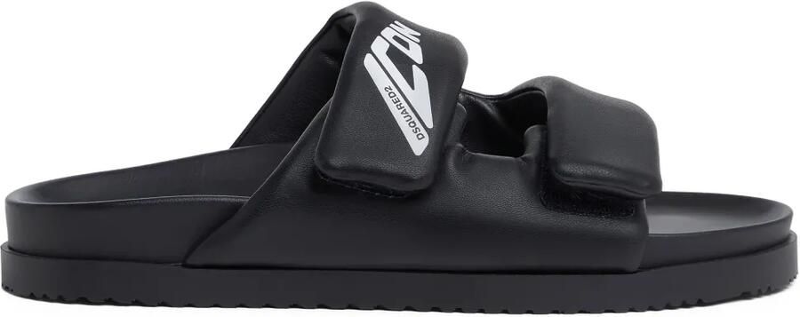 DSQUARED2 Ibra slippers Zwart