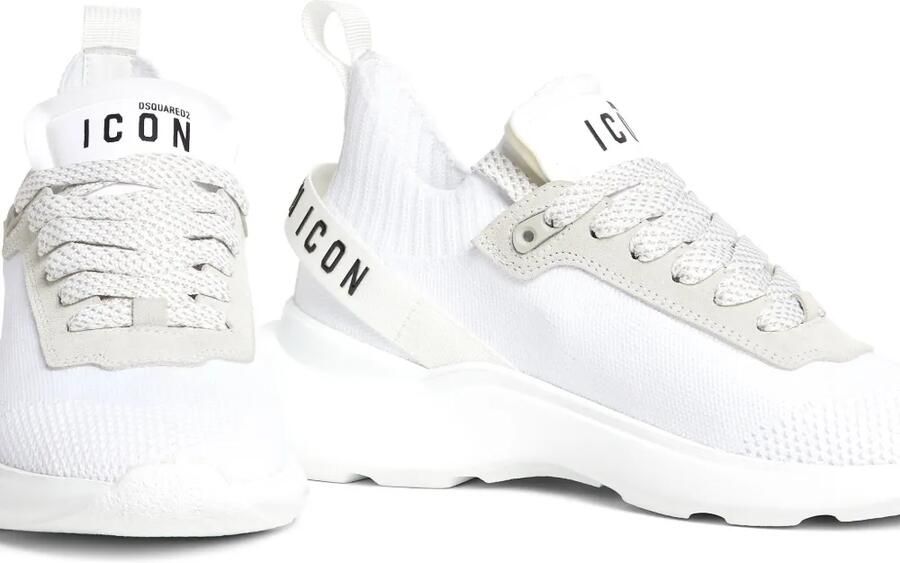 DSQUARED2 Icon low-top sneakers Wit - Foto 3