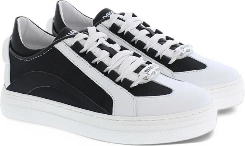 DSQUARED2 KIDS 551 box-sole sneakers Zwart