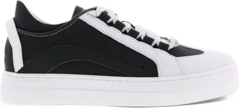 DSQUARED2 KIDS 551 box-sole sneakers Zwart - Foto 4