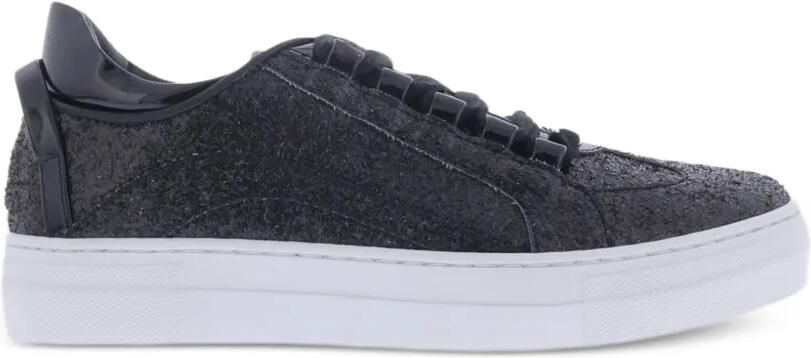 DSQUARED2 KIDS 551 sneakers met glitter-effect Zwart - Foto 4