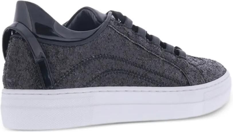 DSQUARED2 KIDS 551 sneakers met glitter-effect Zwart - Foto 3