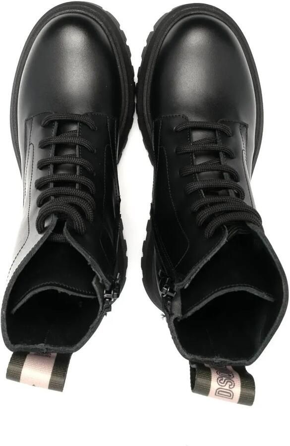 DSQUARED2 KIDS Chunky enkellaarzen Zwart - Foto 3