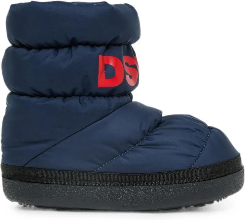 DSQUARED2 KIDS Gewatteerde snowboots met logo-print Blauw - Foto 3