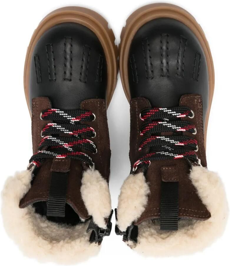 DSQUARED2 KIDS Laarzen met imitatiebont Zwart - Foto 2