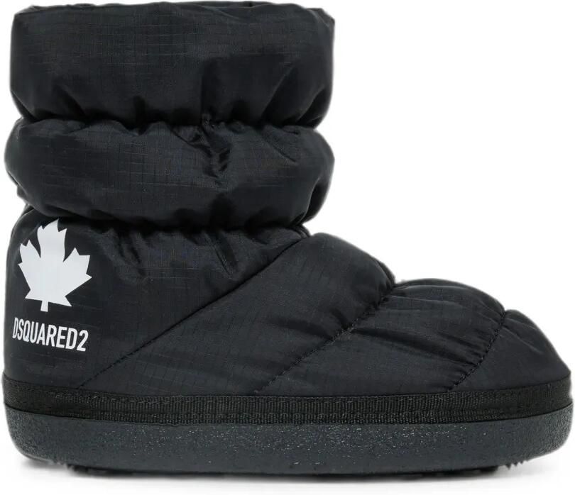 DSQUARED2 KIDS Laarzen met logoprint Zwart - Foto 3