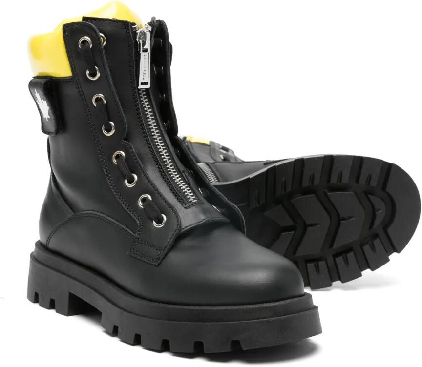 DSQUARED2 KIDS Laarzen met ritssluiting Zwart