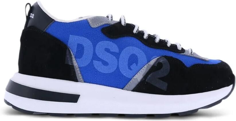 DSQUARED2 KIDS Sneakers met vlakken Blauw - Foto 4