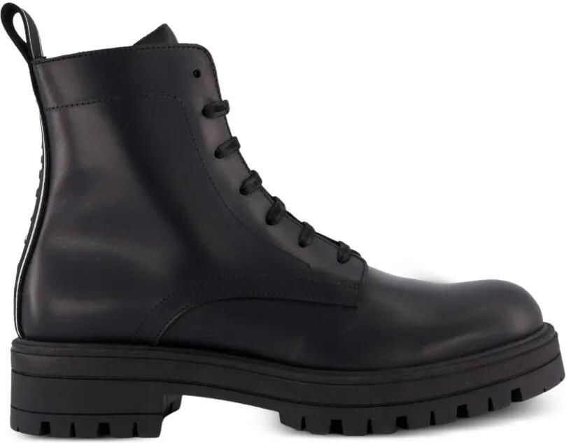 DSQUARED2 KIDS Enkellaarzen met logoband en veters Zwart - Foto 4