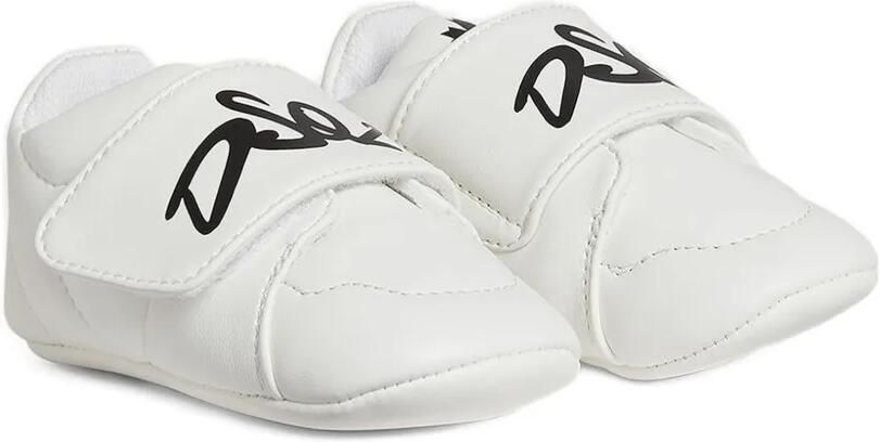 DSQUARED2 KIDS Newborn sneakers met logoband Wit