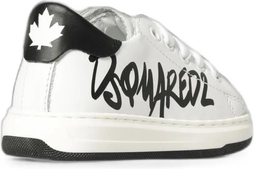 DSQUARED2 KIDS Sneakers met graffiti-print Wit - Foto 2