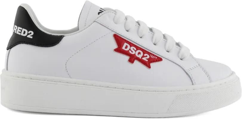 DSQUARED2 KIDS Sneakers met logoprint Wit