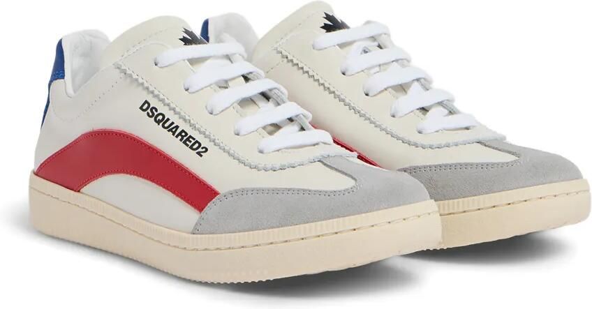 DSQUARED2 KIDS Sneakers met vlakken Beige