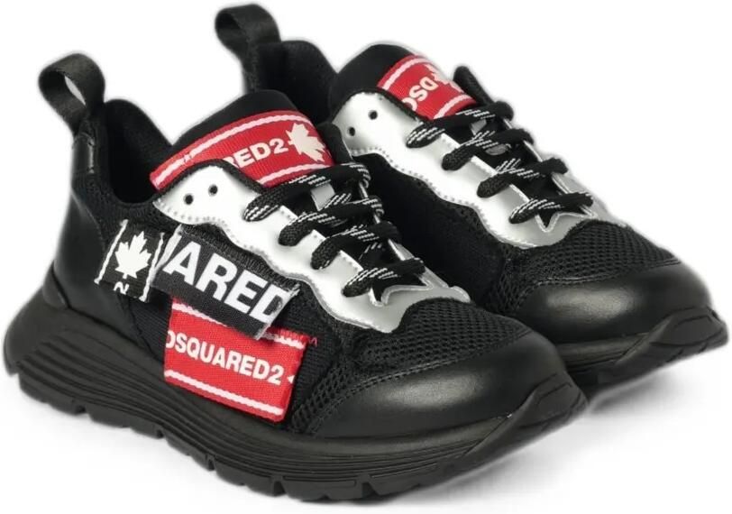 DSQUARED2 KIDS Sneakers met vlakken Zwart - Foto 2