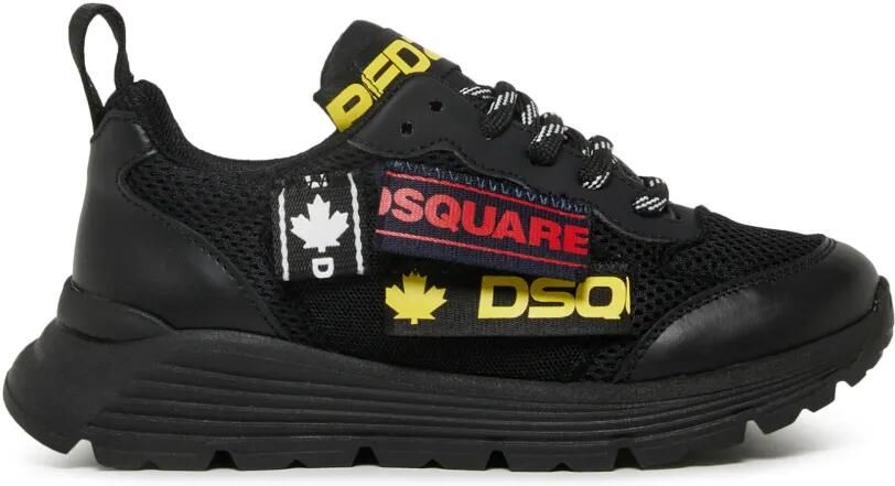 DSQUARED2 KIDS Sneakers met vlakken Zwart - Foto 3