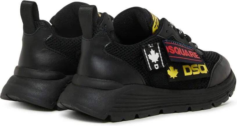 DSQUARED2 KIDS Sneakers met vlakken Zwart - Foto 4