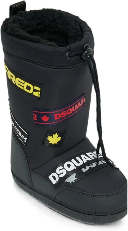 DSQUARED2 KIDS Snowboots met logopatch Zwart