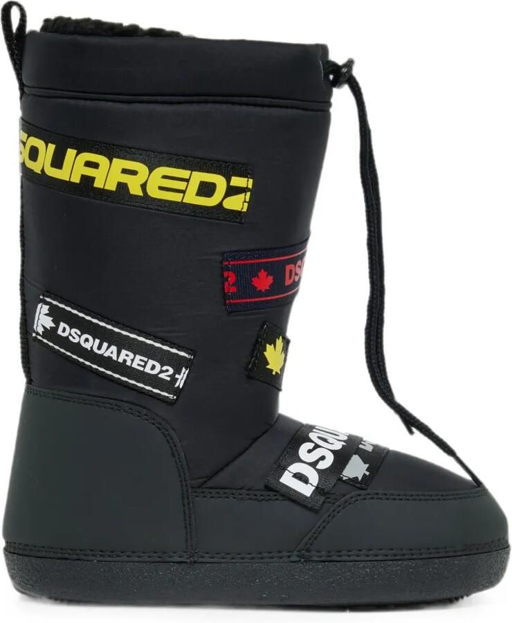 DSQUARED2 KIDS Snowboots met logopatch Zwart - Foto 4