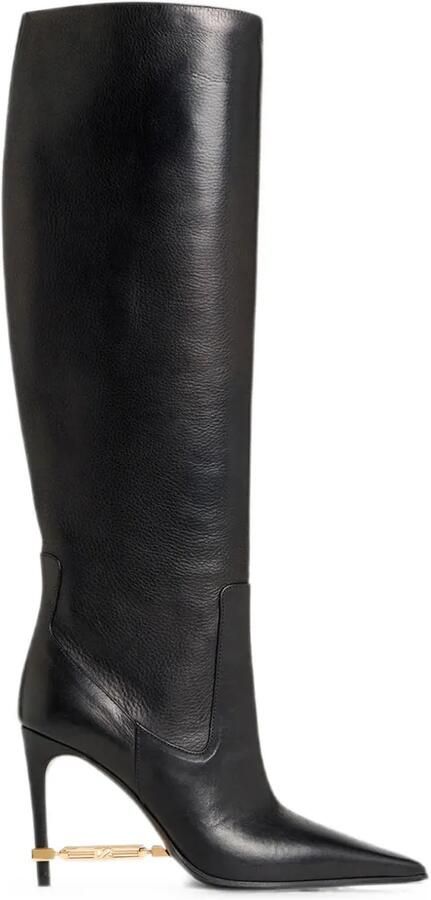 DSQUARED2 Laarzen met metalen detail Zwart