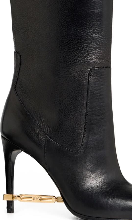 DSQUARED2 Laarzen met metalen detail Zwart - Foto 2