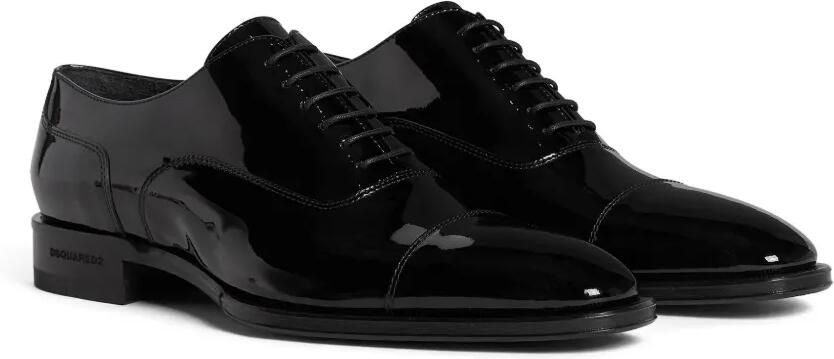 DSQUARED2 Lakleren veterschoenen Zwart - Foto 4