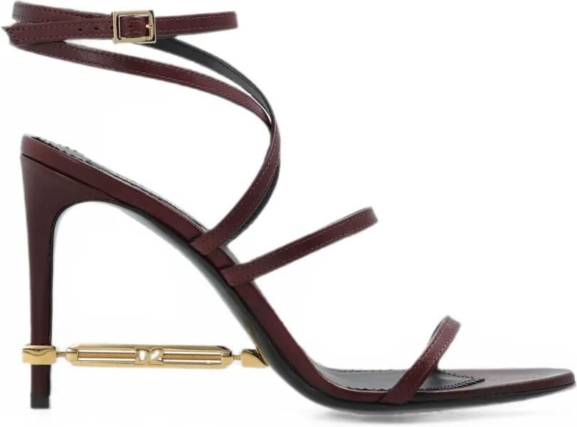 DSQUARED2 Leren sandalen Rood