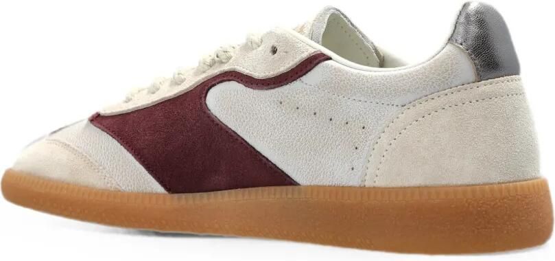 DSQUARED2 logo-plaque panelled sneakers Beige - Foto 4