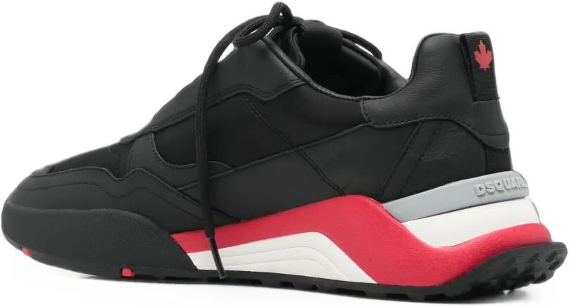 DSQUARED2 Sneakers met vlakken en logoprint Zwart - Foto 3