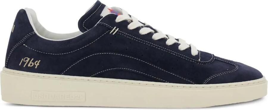 DSQUARED2 Low-top sneakers met logopatch Blauw