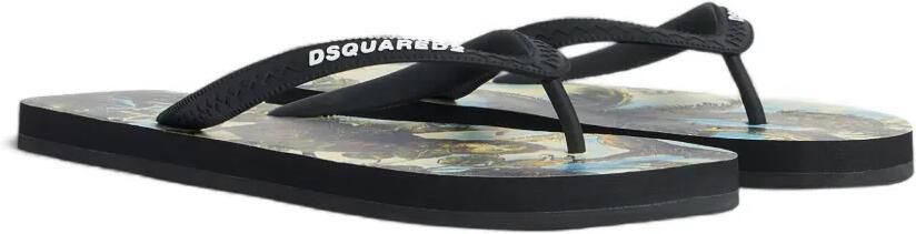 DSQUARED2 Monkey Business teenslippers Zwart - Foto 5