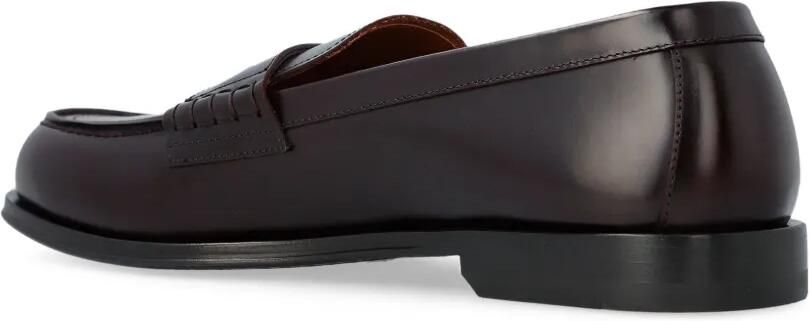 DSQUARED2 Neoclassic leren penny loafers Rood - Foto 4