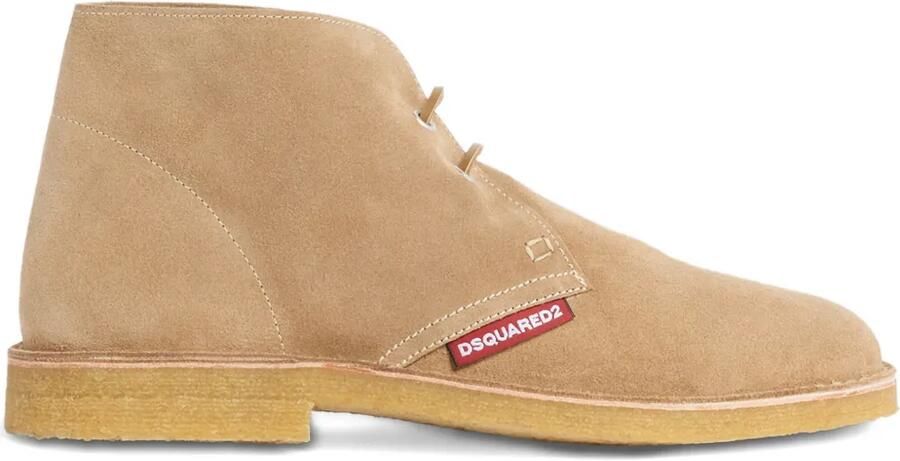 DSQUARED2 Neoclassic veterlaarzen Beige