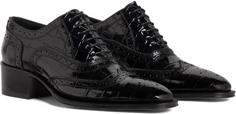DSQUARED2 Neoclassical brogue Oxford schoenen Zwart - Foto 5