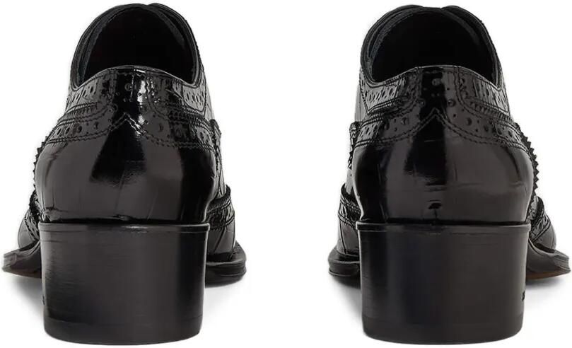 DSQUARED2 Neoclassical brogue Oxford schoenen Zwart - Foto 4