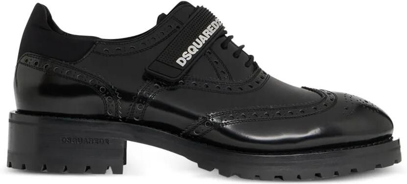 DSQUARED2 Oxford schoenen met -logo Zwart