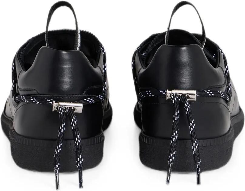 DSQUARED2 Rebels leren sneakers Zwart - Foto 4