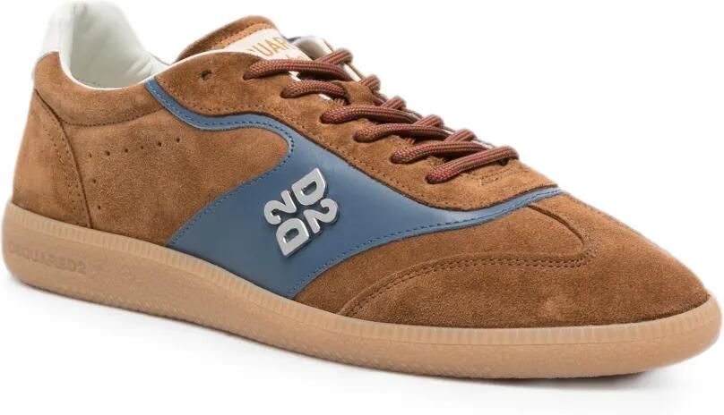DSQUARED2 Rebels logo-plaque sneakers Bruin - Foto 2
